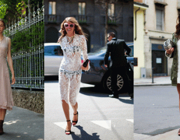 Woman on street – Milan