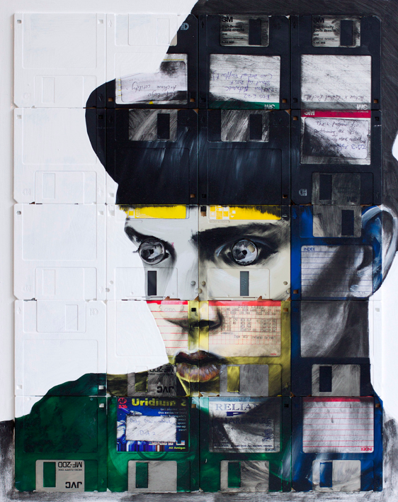 ShockBlast_nick-gentry-floppy-disk-art-121 Illustrations on floppy disk // Nick Gentry, image 8
