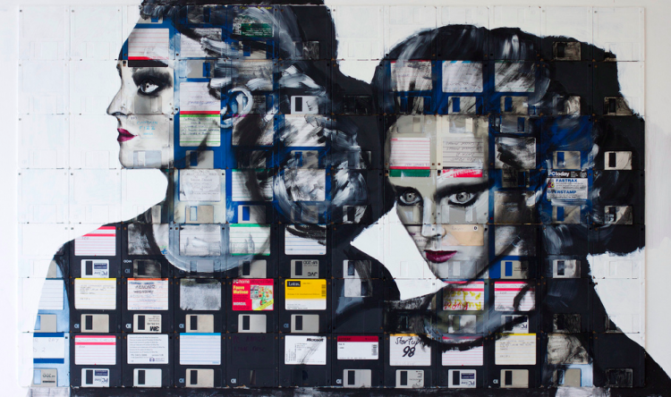 ShockBlast_nick-gentry-floppy-disk-art-21-750x444 Illustrations on floppy disk // Nick Gentry, image 2