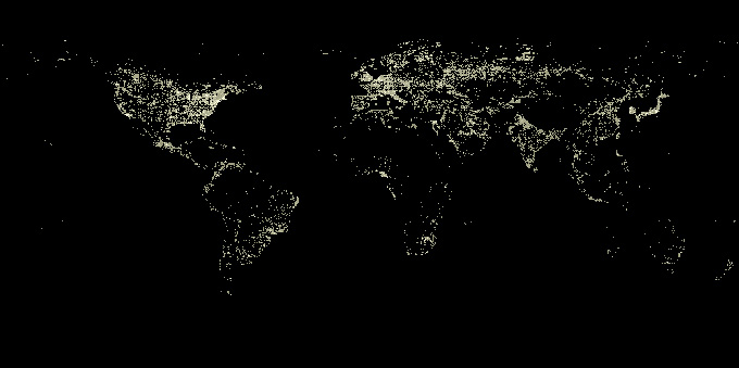 luzes1993 Nighttime Lights of the World, image 6