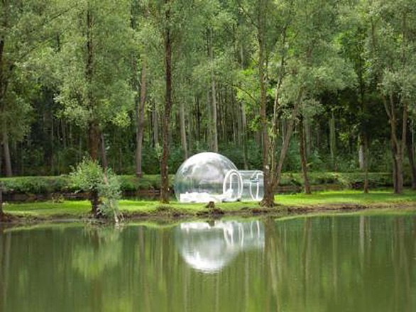 balade_en_foret_2 BubbleTree, campeggio surreale in tende trasparenti