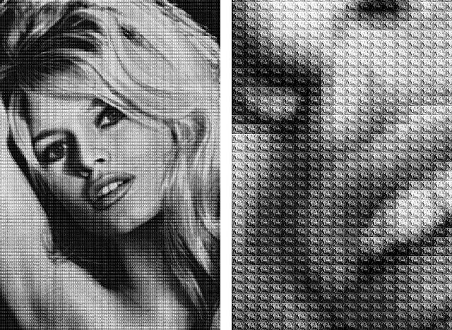 BRIGITTEBARDOT vs EVE, CREATION OF EVE 2009 Culture Icons by Alex Guofeng Cao, image 10