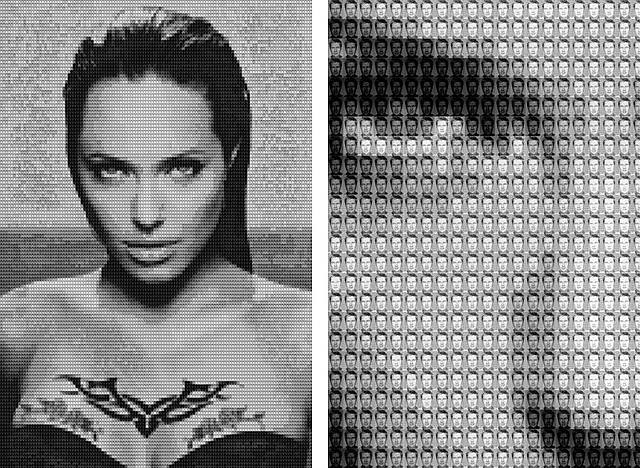 angelina vsbrad Culture Icons by Alex Guofeng Cao, image 4