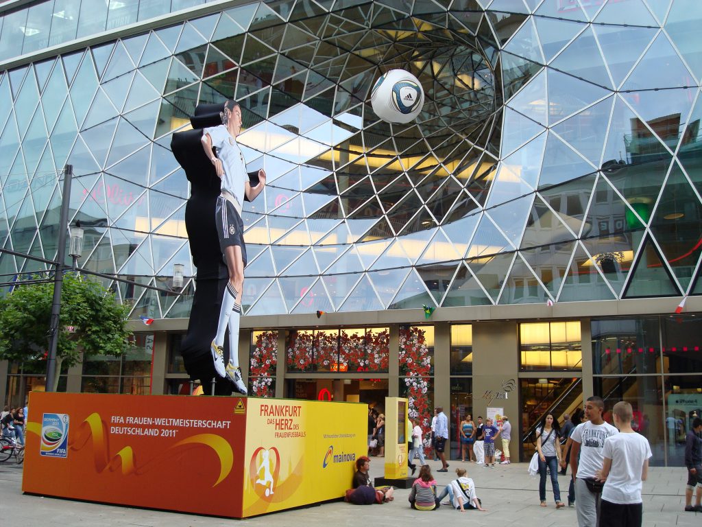FEELDESAIN FIFA WOMAN WORLD CAP 03 FIFA Women's World Cup Installation in Frankfurt, image 2