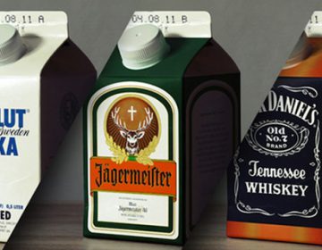 Alcohol Milk Cartons