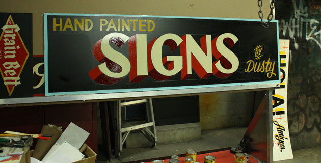 Vintage Signs by Dusty