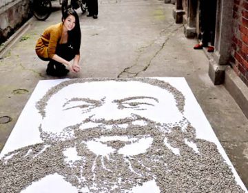 Sunflower Seeds Portrait