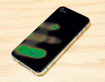 Heat Sensitive iPhone 4/4S Backing