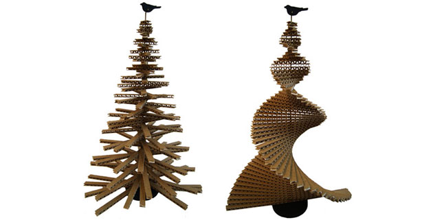 Unusual Christmas Tree by Giles Miller
