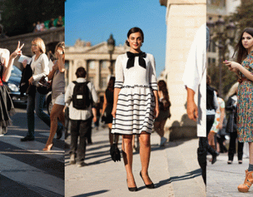 Woman on street – Paris