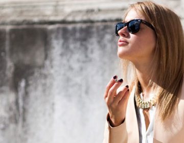 Woman on Street – London