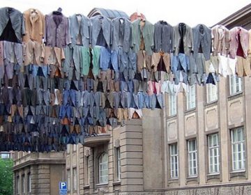 Hangs Laundry Installation by Kaarina Kaikkonen