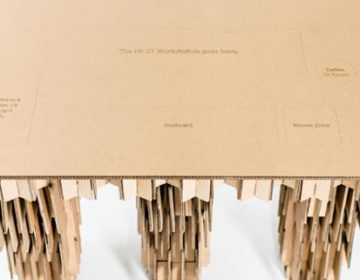 HP Cardboard Workspace