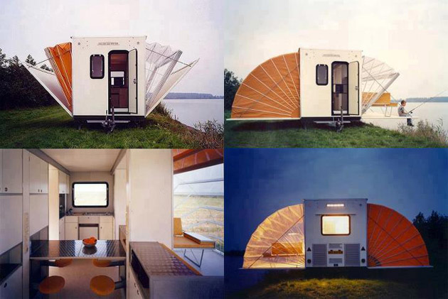 feeldesain Temporary Living Caravan