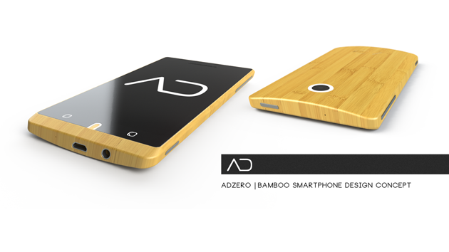 feeldesain adzero bamboo smartphone concept 02