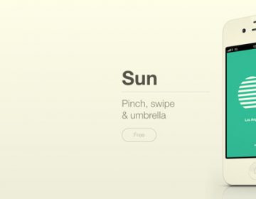 Sun | new weather web app for iOS