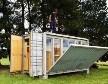 Port a Bach Container home