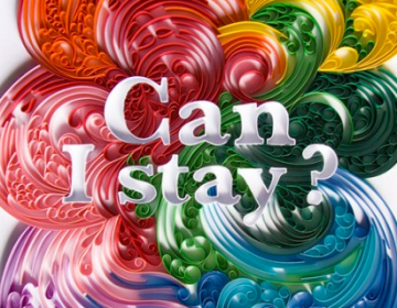 Paper Illustration Art | Can I Stay?