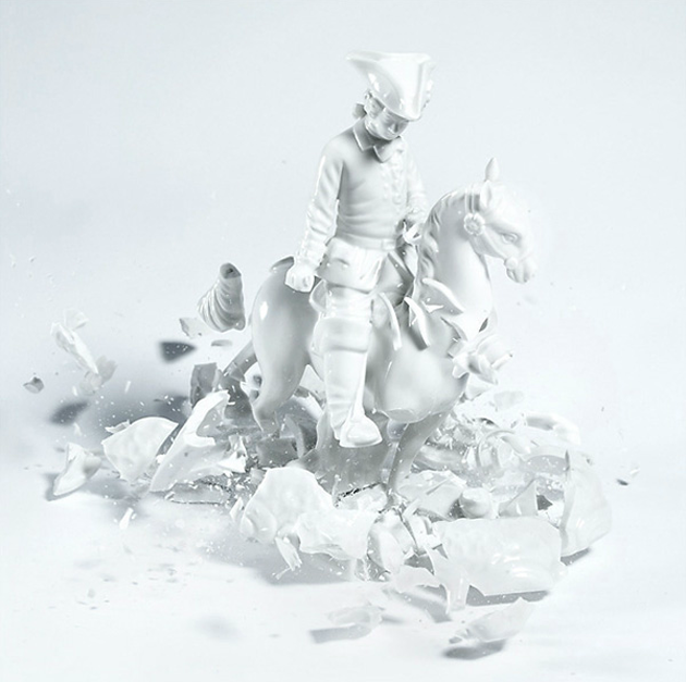 Crashing Porcelain Figures by Martin Klimas08