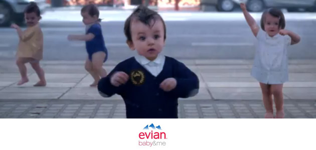 Baby & Me | The Evian babies are back