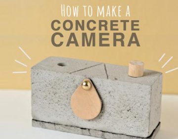 DIY Concrete Camera
