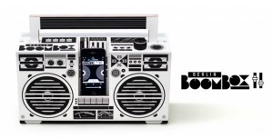 Berlin cardboard Boombox