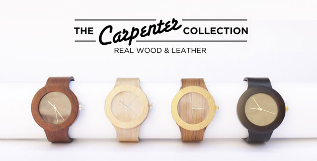 Wood Watch & Soft Strap