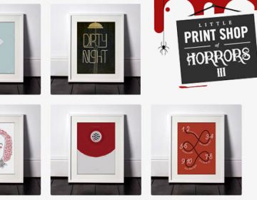 Typography Posters Horror Movies