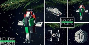 LEGO holiday ornaments