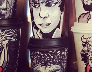 Coffee Cup Art | Miguel Cardona