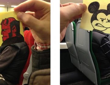 Artist Turns Train Passengers Into Funny Characters