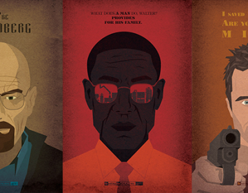 Breaking Bad’ Posters by Zsolt Molnár