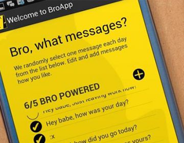 BroApp: your clever relationship wingman