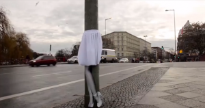 Interactive Poster under Marylin’s Skirt