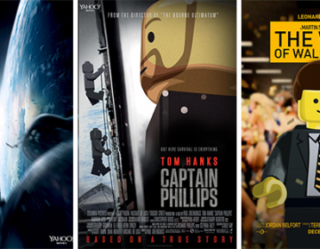 Oscar Nominees Recreated as Lego