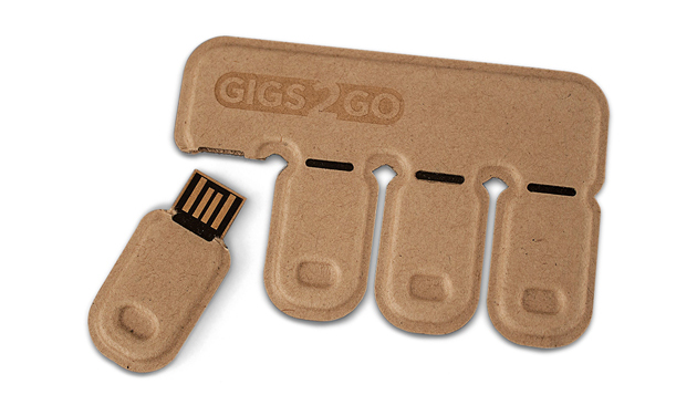 Gigs 2 Go | Recycled usb flash drive