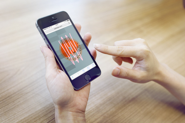 Sound app for making musical graphics | Patatap Feeldesain09