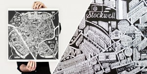 Intricate hand-drawn maps | Caroline Harper