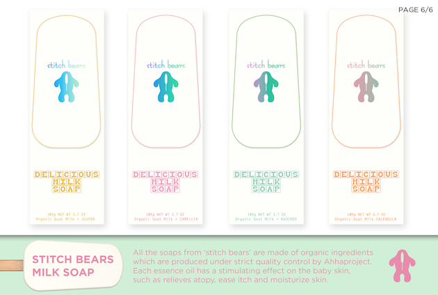 Ice pop soap Feeldesain Stitch Bears8
