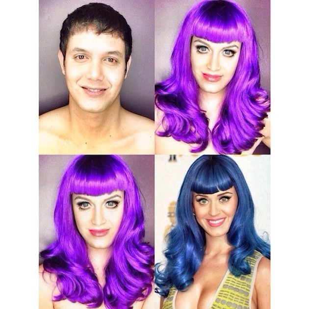 Man Uses Makeup To Turn Himself Into Different Hollywood Stars feel desain04
