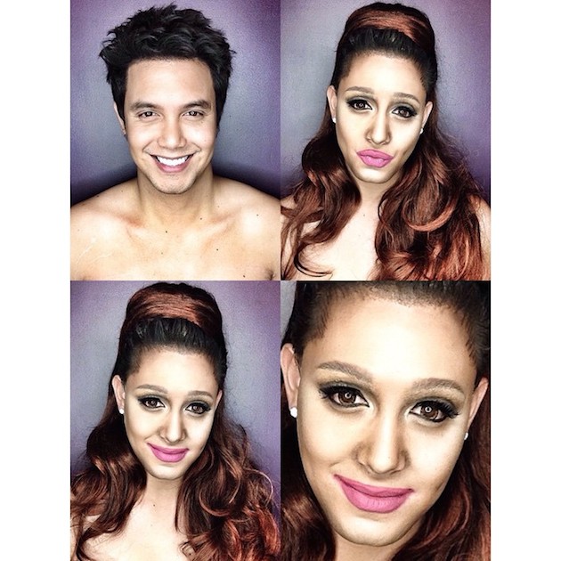 Man Uses Makeup To Turn Himself Into Different Hollywood Stars feel desain05