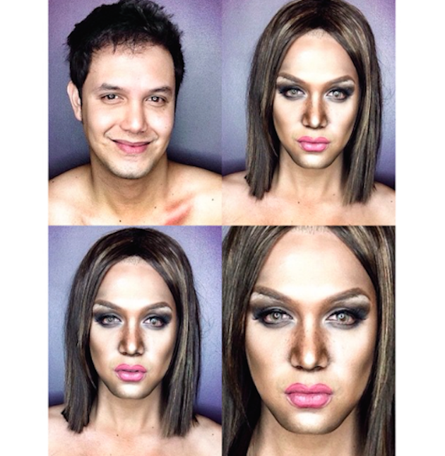 Man Uses Makeup To Turn Himself Into Different Hollywood Stars feel desain07