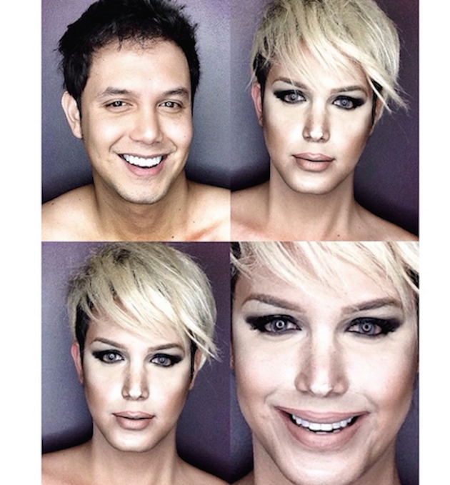 Man Uses Makeup To Turn Himself Into Different Hollywood Stars feel desain08