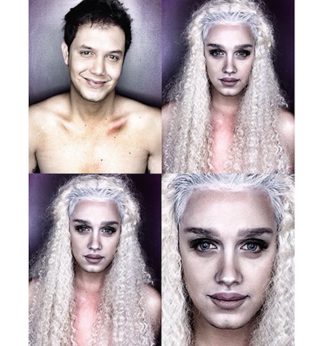 Man Uses Makeup To Turn Himself Into Different Hollywood Stars feel desain13