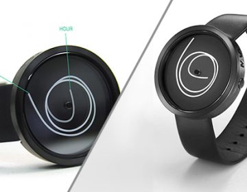 A watch with ‘Squiggly’ hands | Ora Unica