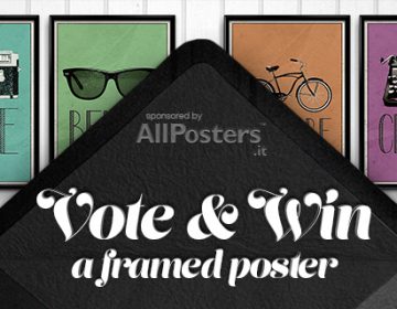 WIN a framed poster from AllPosters.it