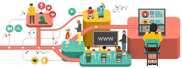 Animated internet safety illustrations feel desain Jing Zhang James Wignall12