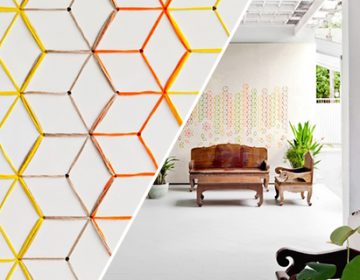 Embroidered Flower Lobby | Tripasai Architect