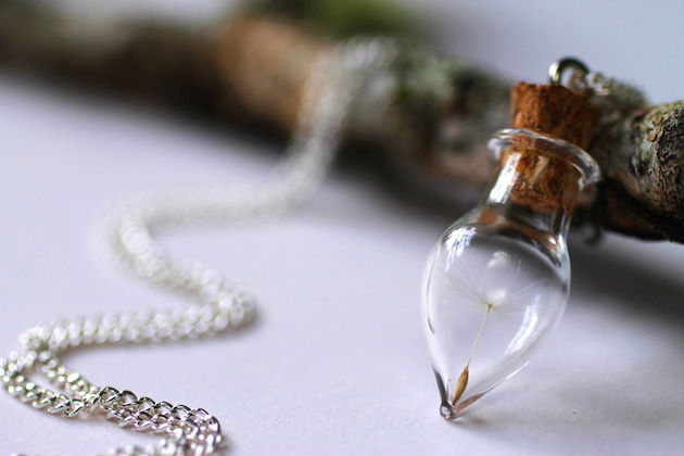 Whimsical Jewelry with real flowers feel desain RubyRobinBoutique05
