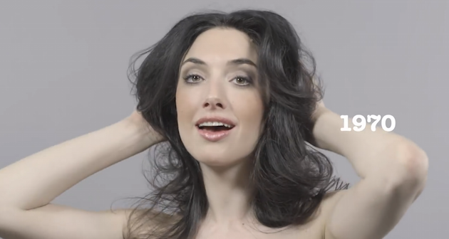 100 Years of Beauty in 1 Minute  feeldesain 1970